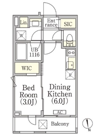 イプセ神楽坂の物件間取画像